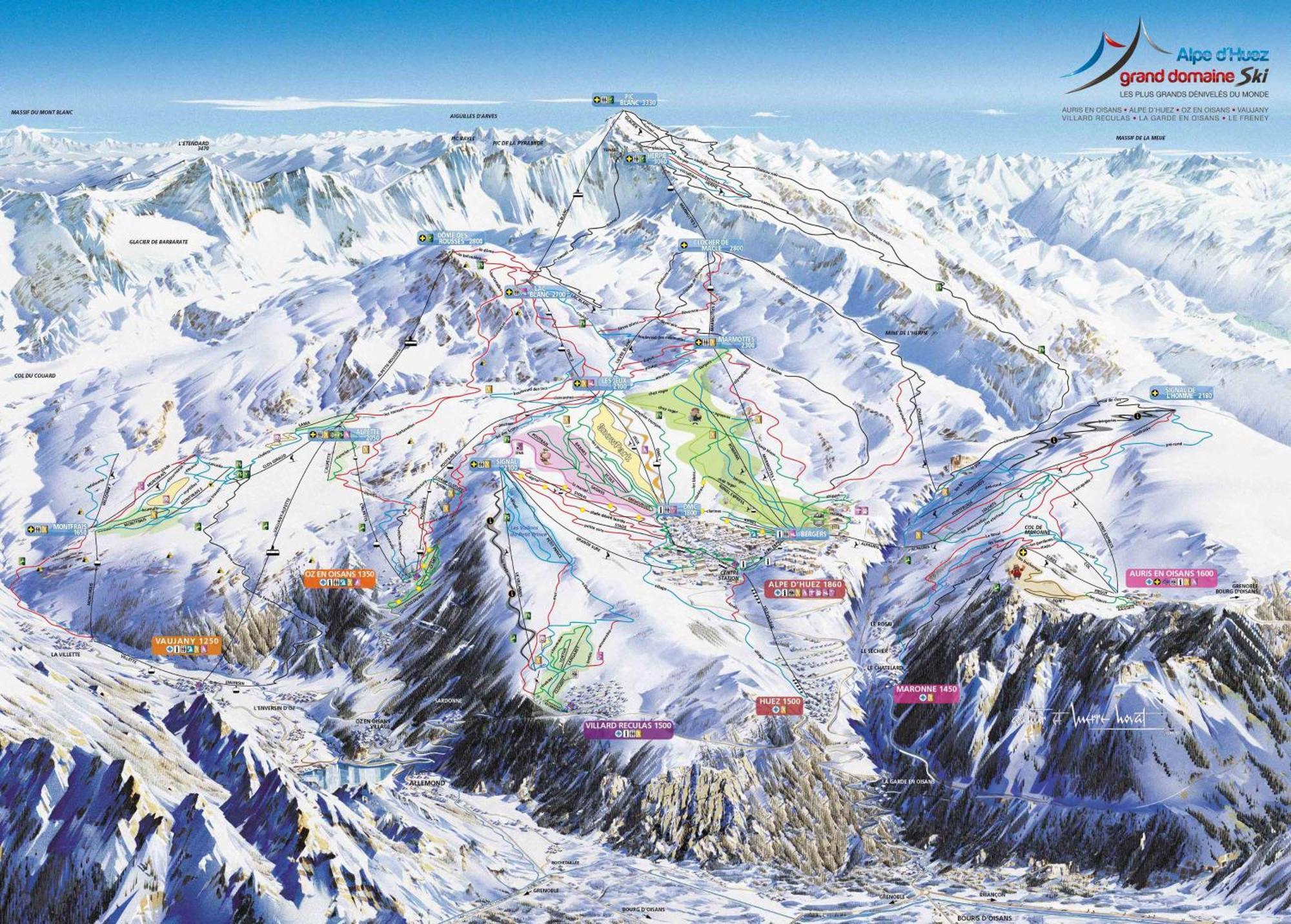 Appartement Matiski Vaujany Bagian luar foto